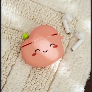 Kawaii Peach AirPods Case NWT First Generation